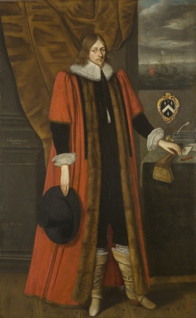 Retrato de Robert Yeamans de Willem Flessiers