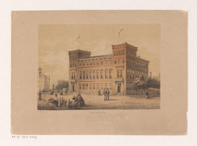 Casa de marinero en Kadijksplein en Amsterdam de Willem Hekking jr.
