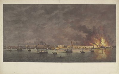Bombardeo de Amberes, 1830 de Willem Hendrik Hoogkamer