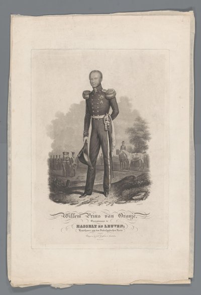 William Prince of Orange, Victor in Hasselt and Leuven, Mantenedor del Dutch Roem (título sobre el objeto) de Willem Hendrik Hoogkamer