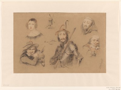 Personajes del Quijote de Willem Hendrik Schmidt