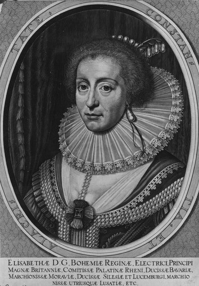 Isabel, Reina de Bohemia, 1630 de Willem Hondius