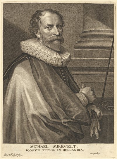 Michel Miereveld de Willem Jacobsz Delff after Sir Anthony van Dyck