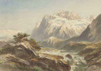 Paisaje de montaña de Willem Jan van den Berghe