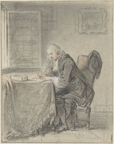 El escritor de la carta de Willem Joseph Laquy