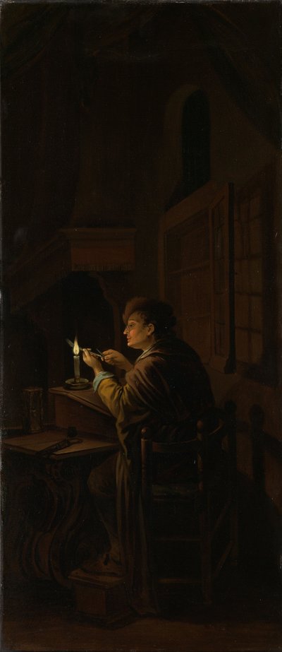 Panel derecho de un Tríptico: Alegoría de la formación artística de Willem Joseph Laquy