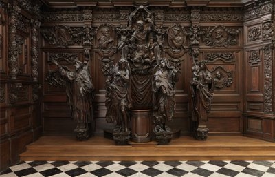 El Juicio Final (roble) de Willem Kerricx