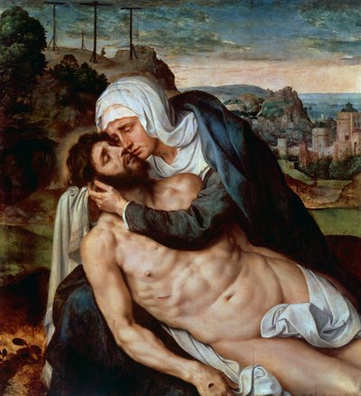 Lamentación sobre Cristo muerto de Willem Key