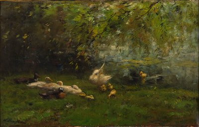 Paraíso de patos de Willem Maris
