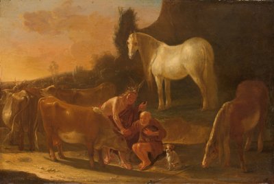 Mercurio e Io de Willem Ossenbeeck
