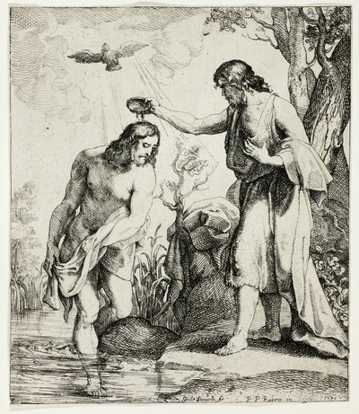 El Bautismo de Cristo de Willem Panneels