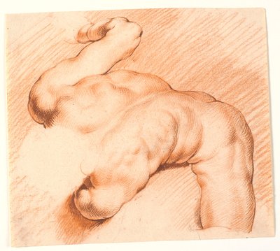 Luchadores. Grupo de esculturas antiguas. Figura superior de Willem Panneels