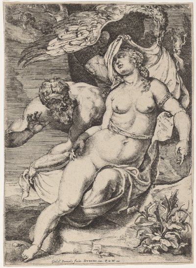 Júpiter y Antíope de Willem Panneels after Sir Peter Paul Rubens