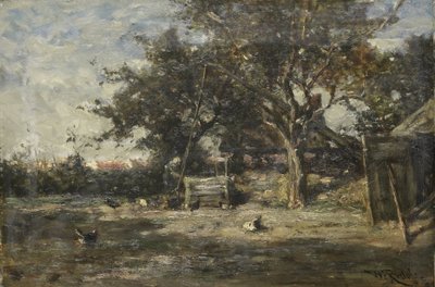 Granja cerca del Norte de Willem Roelofs (I)