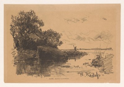 Paisaje de pólder de Willem Roelofs (I)