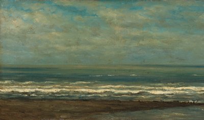 Paisaje marino cerca de Heijst de Willem Roelofs (I)