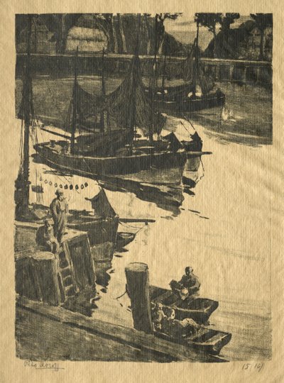 El muelle de Willem Roelofs