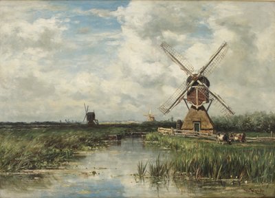 Vista cerca de Leiden de Willem Roelofs