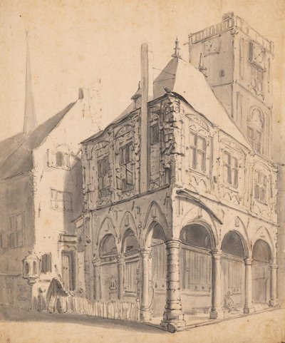 El tribunal del antiguo ayuntamiento de Ámsterdam de Willem Schellinks
