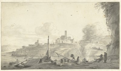 Paisaje italiano de Willem Schellinks