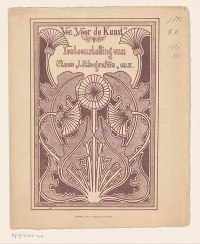 Catálogo de exposiciones de la Asociación para las Artes de Willem Scherjon