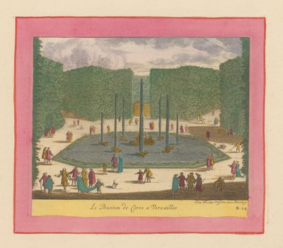 Becken und Brunnen der Ceres in den Gärten von Versailles de Willem Swidde