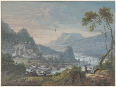 Paisaje fluvial de Willem Troost (I)