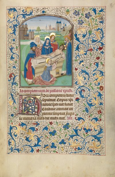 Die Grablegung de Willem Vrelant