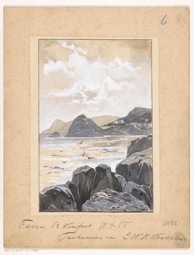 Bahía rocosa de Ludwig Willem Reymert Wenckebach