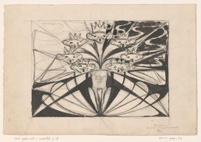 Siete cabezas de ratón coronadas de Ludwig Willem Reymert Wenckebach