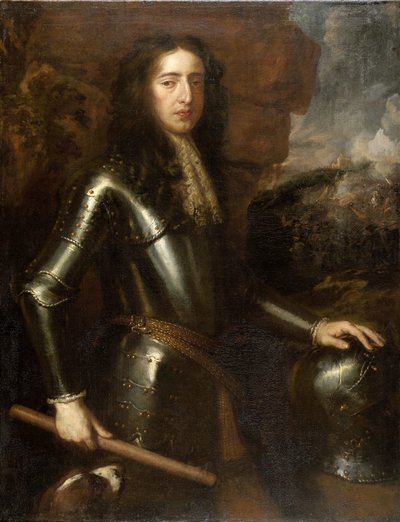 Retrato de Guillermo III (1650-1702), Príncipe de Orange de Willem Wissing (manner of)