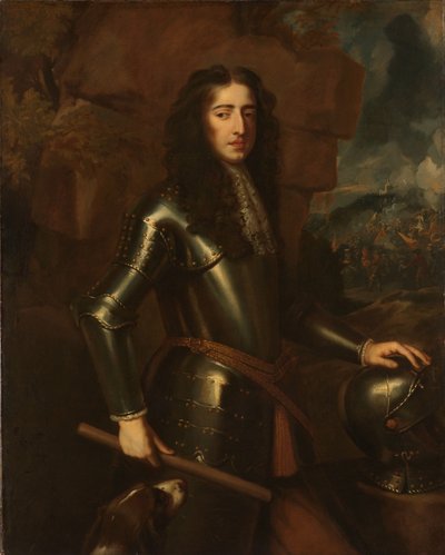 Retrato de Guillermo III (1650-1702), Príncipe de Orange de Willem Wissing (manner of)