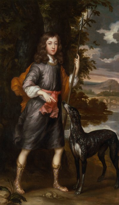 Retrato de un niño de Willem Wissing