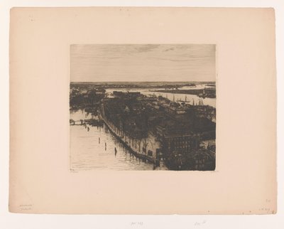 Vista de Dordrecht desde la torre de la Grote Kerk
Harbour, Dordrecht (título original)
Dordrecht I (título original) de Willem Witsen (signed by artist)