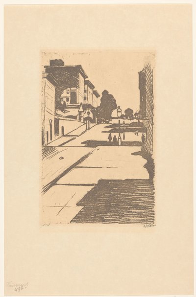 Vista de la calle Maison y del hotel Fairmont en San Francisco
Fairmont (título del objeto) de Willem Witsen (signed by artist)