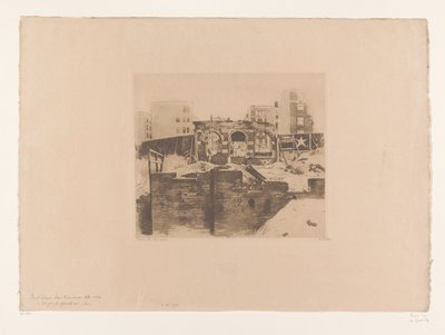 Vista de las ruinas en Post Street, San Francisco
Pont Street, San Francisco (título original) de Willem Witsen (signed by artist)