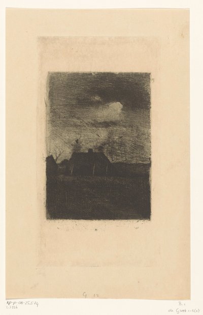 Granja de noche de Willem Arnoldus Witsen