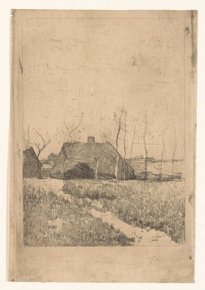 Granja de noche de Willem Arnoldus Witsen