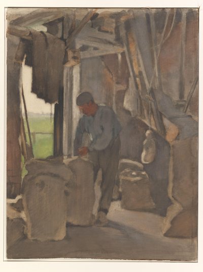 El molinero, forrando los bolsillos de Willem Arnoldus Witsen