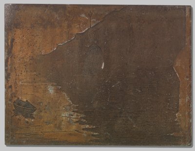 Vista del puente de Waterloo en la niebla en Londres de Willem Arnoldus Witsen