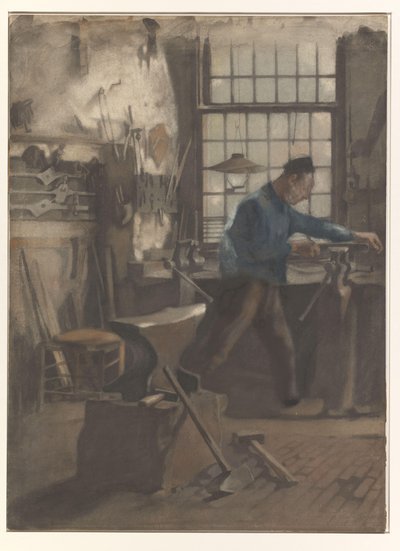 Herrero en su fragua de Willem Arnoldus Witsen