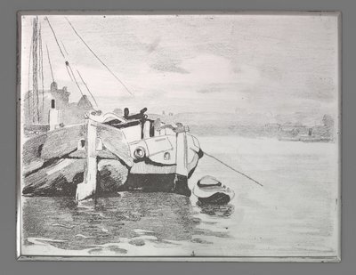 dos barcazas de Willem Arnoldus Witsen