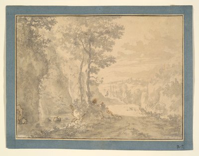 escena del bosque de Willem de Heusch