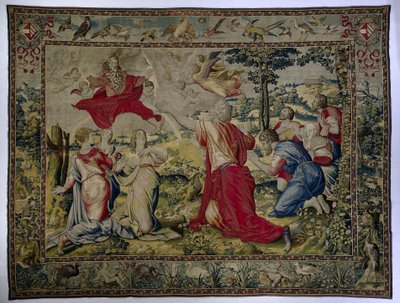 Dios bendice a la familia de Noé de Willem de Pannemaker
