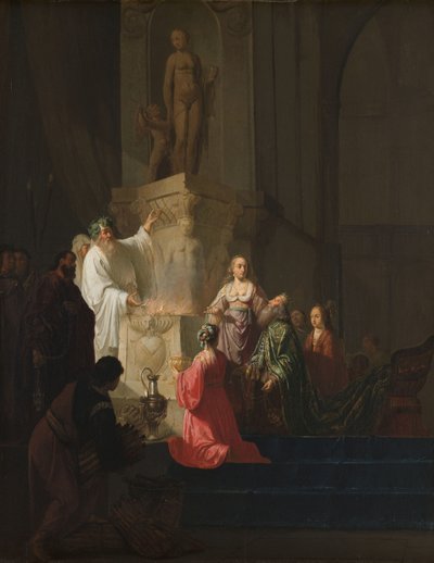 La idolatría del rey Salomón de Willem de Poorter