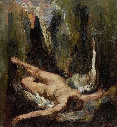 El ángel caído de Willem de Zwart