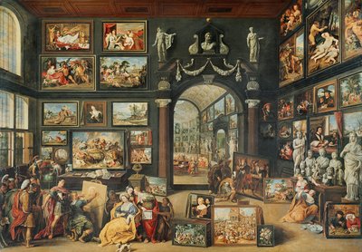 El estudio de Apeles de Willem van II Haecht