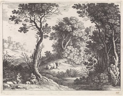 Mercurio, Argus e Io de Willem van Nieulandt (II)