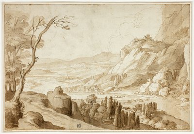 Paisaje del Rin de Willem van Nieuwlandt II