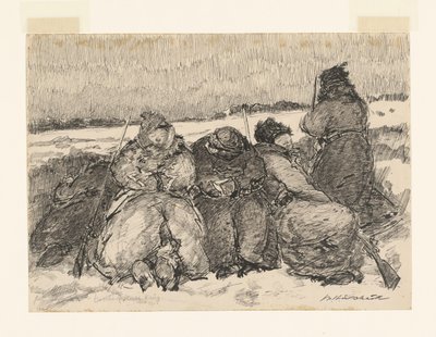 Frische fröhliche Krieg (título original del objeto) de Willem van Schaik (signed by artist)